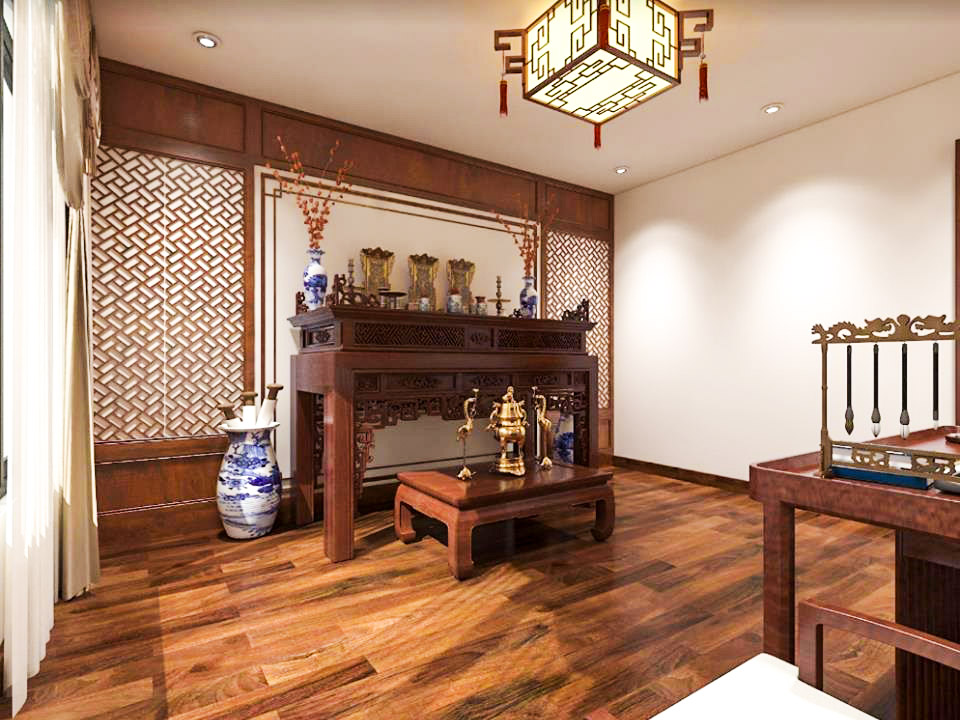 Vị trí đặt bàn thờ trong nhà Hướng cát - Tránh hung Mới nhất 2021