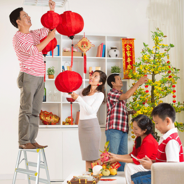 Mẹo dọn nhà đón Tết rực rỡ, thu hút tài lộc