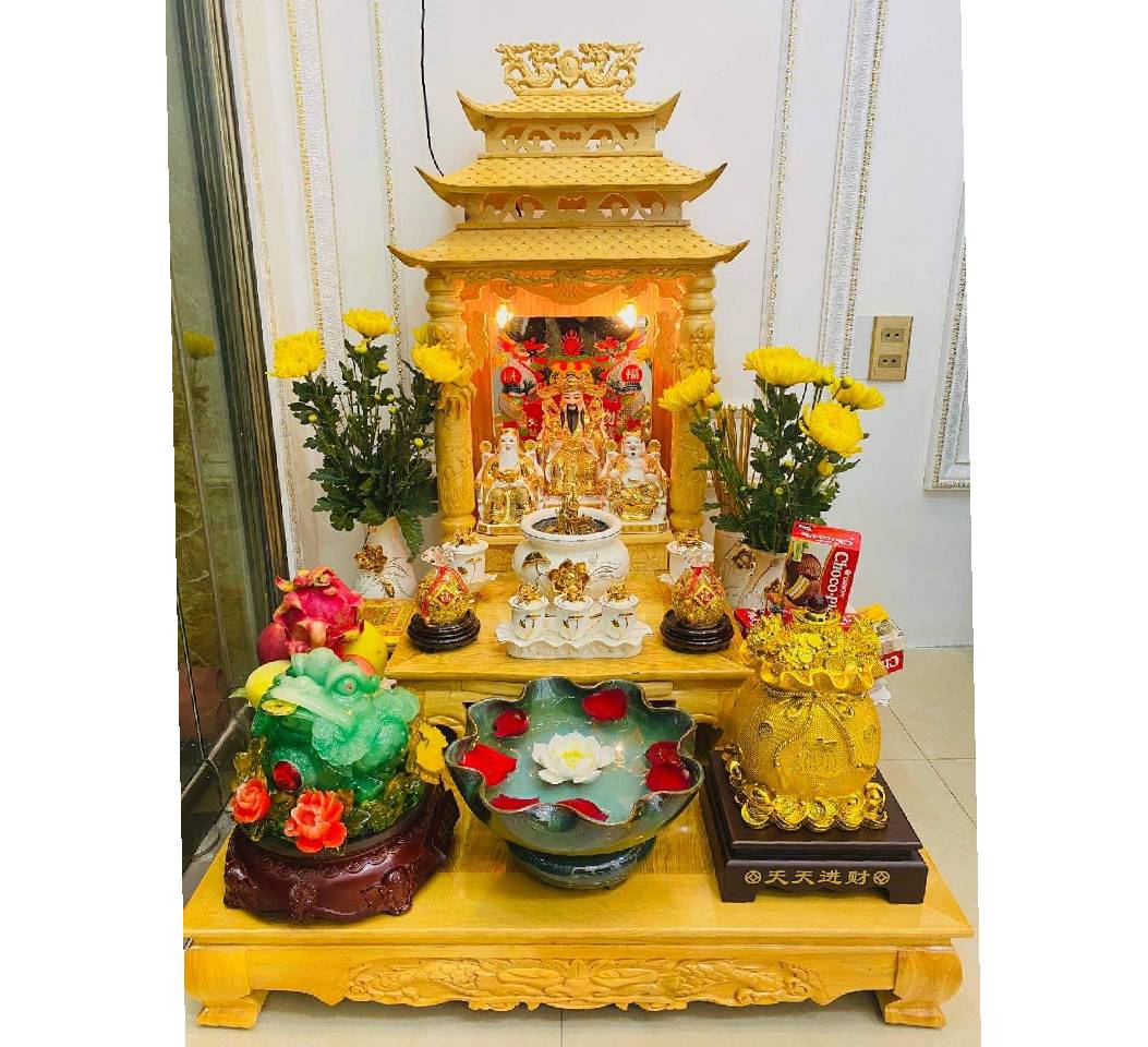 OTT 06 - Bàn Thờ Thần Tài - Ông Địa - Phát Lộc Phát Tài