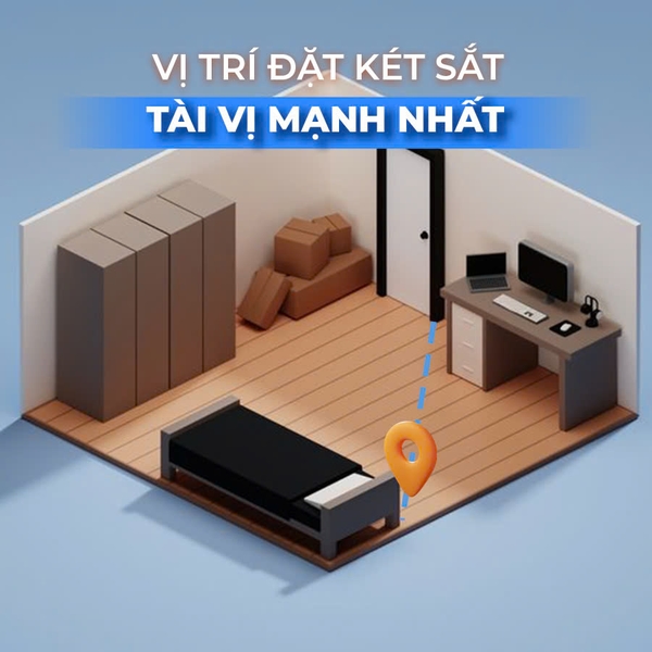 Hướng Dẫn Đặt Két Sắt Phòng Ngủ Theo Phong Thủy: Chi Tiết  Lưu Ý