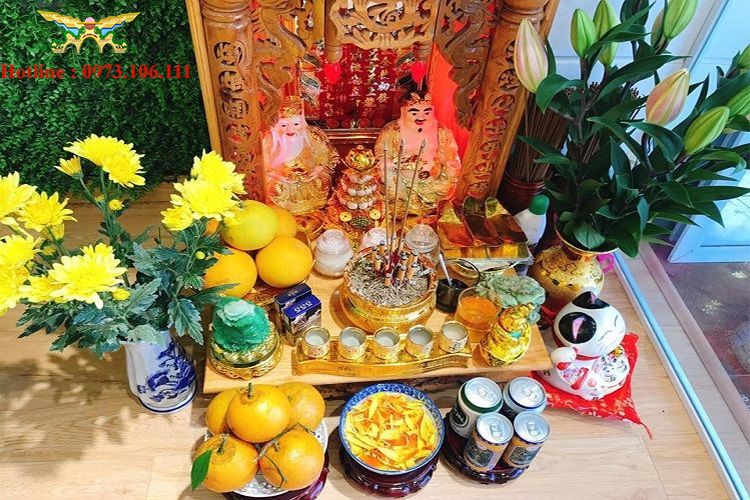 Hướng Dẫn Bày Trí Bàn Thờ Ông Địa Chuẩn Phong Thủy