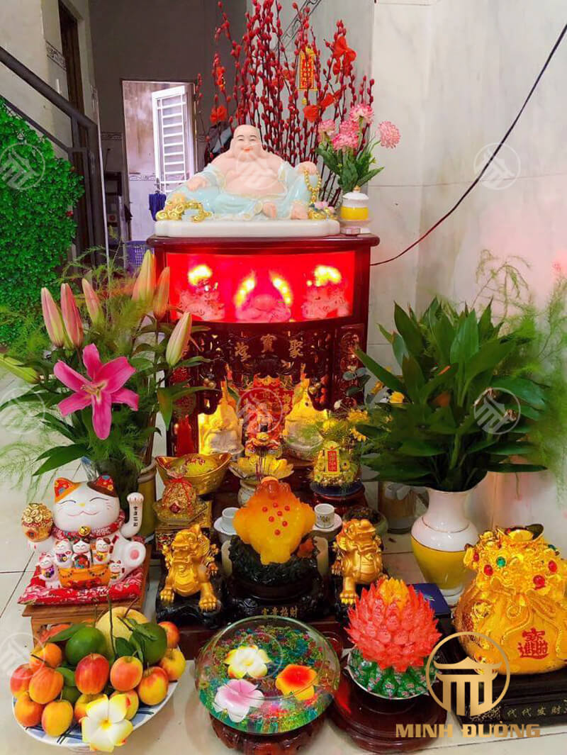 Hướng Dẫn Bày Trí Bàn Thờ Ông Địa Chuẩn Phong Thủy