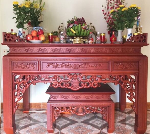 Ý nghĩa bàn thờ gia tiên? Trang trí bàn thờ chuẩn phong thủy
