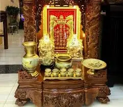 Cách đặt bàn thờ ông Thần Tài, Thổ Địa đúng cách - CafeLand.Vn
