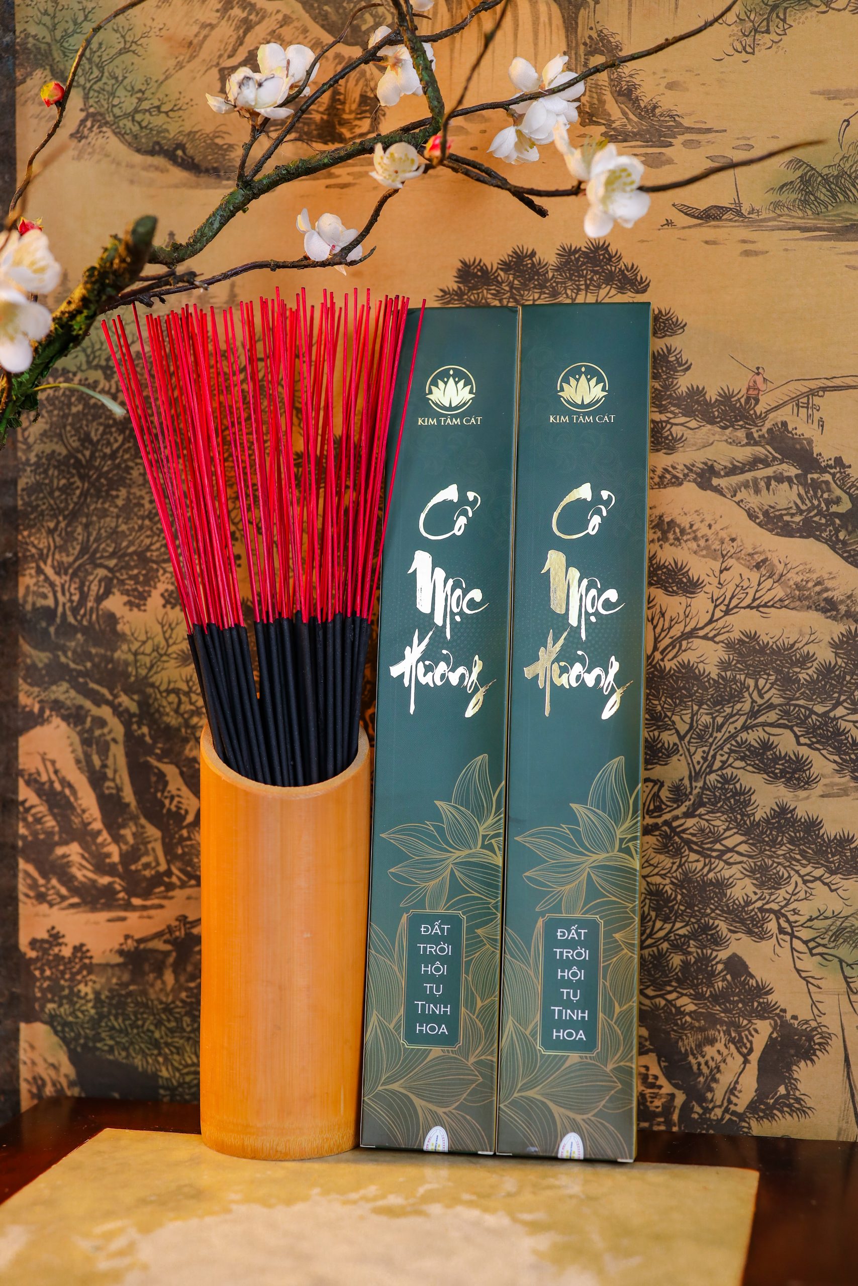 NHANG CỔ MỘC HƯƠNG - KIM TÂM CÁT - Phụng Sự Tâm Linh Việt